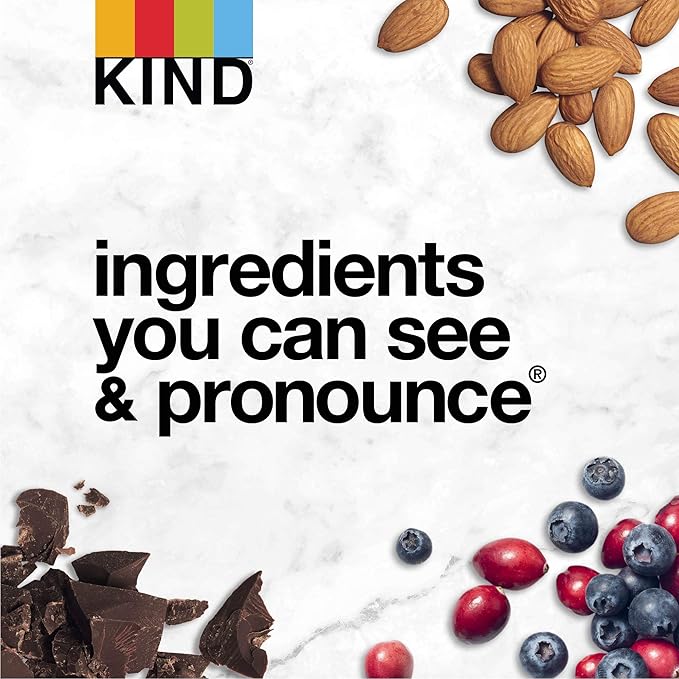 KIND Nut Bars, Peanut Butter Dark Chocolate, Healthy Snacks, Gluten Free, 8g Protein, 24 Count (Pack of 2)