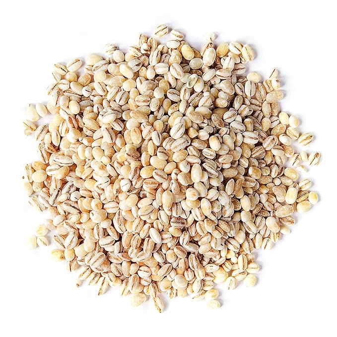 Food to Live Organic Pearl Barley, 3 Pounds ??Non-GMO, Polished Unhulled Barley, Kosher, Vegan, Bulk. Cooks Faster than Hulled Barley. Rich in Fiber, Selenium. Great for Hot Cereal, Salads, Stews