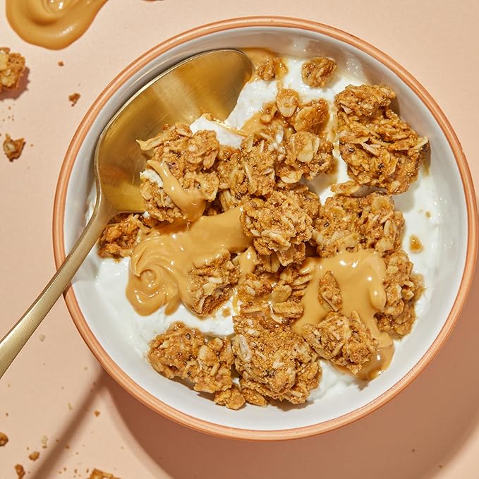 Purely Elizabeth Cookie Granola, Peanut Butter, Gluten-Free, Non-GMO (3 Ct, 11oz Bag)
