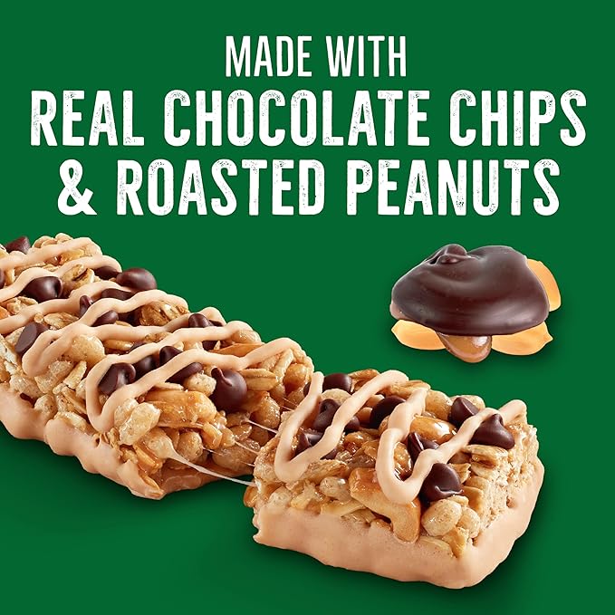 Nature Valley Sweet and Salty Nut Granola Bars, Turtle, 6 Bars, 7.2 oz