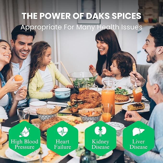 DAK's Spices Nothin' But Ranch Blend | 100% Salt & Sugar Free | Healthy Seasoning | MSG, Preservative & Potassium Chloride Free | Low Carb & Keto Friendly | Perfect for Adding Flavor to Recipes | 1.5 oz