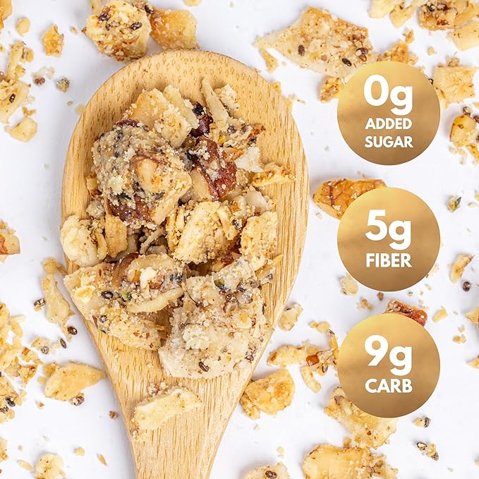 Struesli - Granola Redefined | No Sweeteners | No Grains | Keto Friendly | Paleo Friendly (Variety)