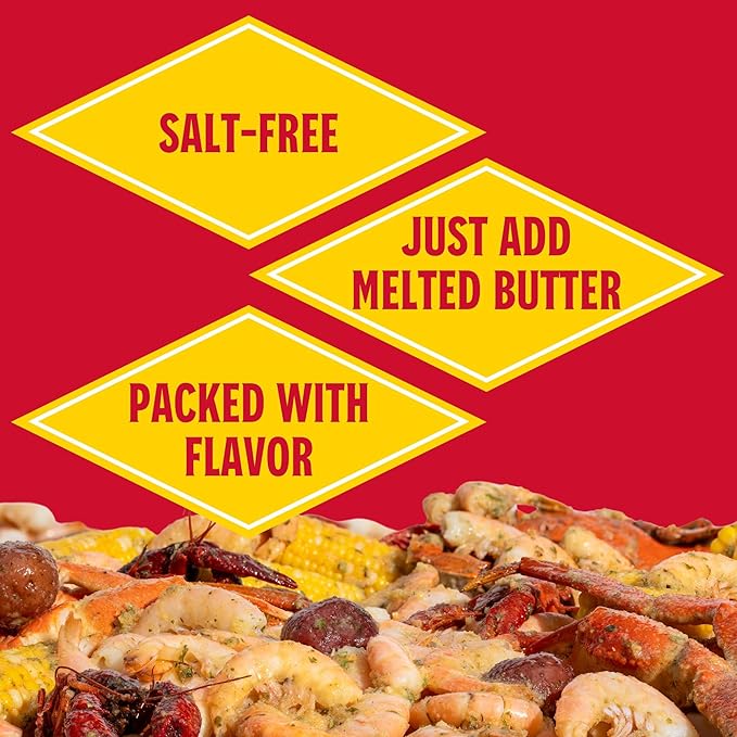 Louisiana Fish Fry Cajun Drip Viet-Cajun Butter Seasoning Mix - Seasoned Butter Sauce for Seafood - 2 oz. Bag (Pack of 3) - Just Add Butter and Toss with Seafood - Add a Burst of Flavor to Your Boiled Seafood with Cajun Drip