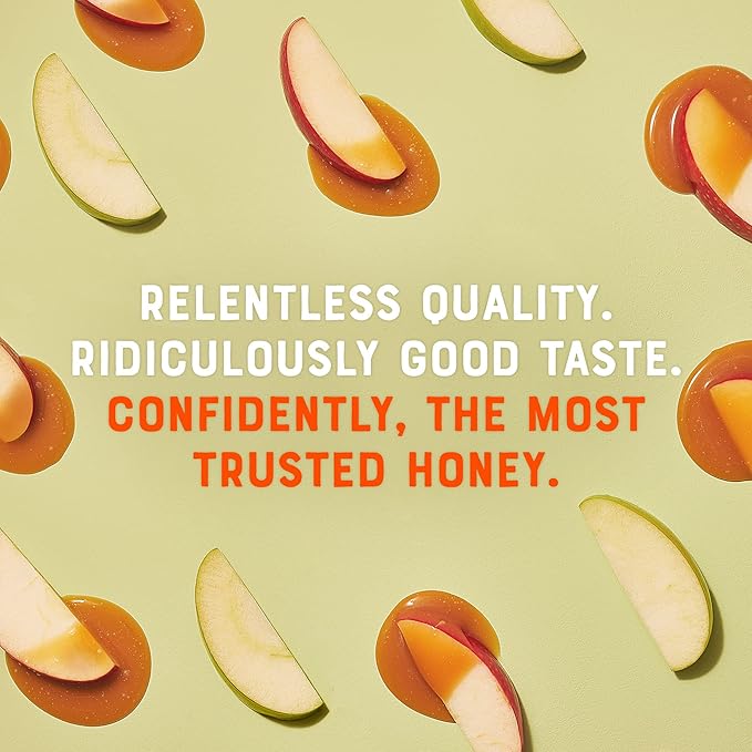Nate's 100% Pure, Raw & Unfiltered Honey - Award-Winning Taste, 32oz. Squeeze Bottle (Pack of 2)