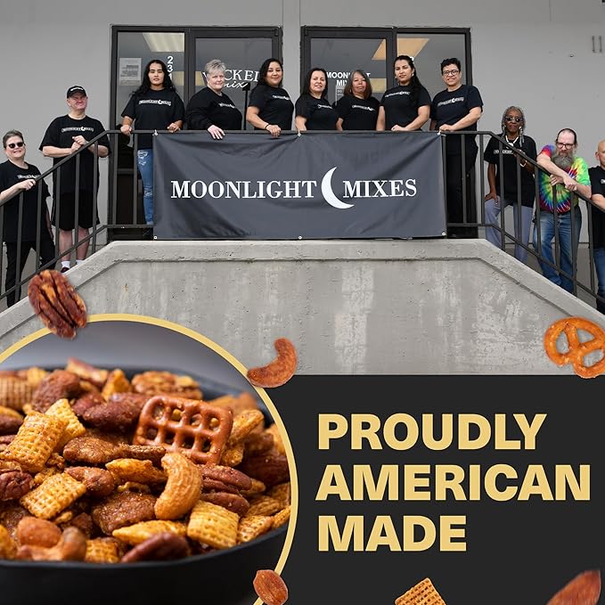 Wicked Mix Snack Mix with Mixed Nuts - Sweet and Salty Snacks Trail Mix Snack Packs with Almonds, Cashews, Pretzels, Pecans - Healthy Snacks Zero Trans Fat in Resealable Bag (Smoky Hot Chipotle, Pack of 3)