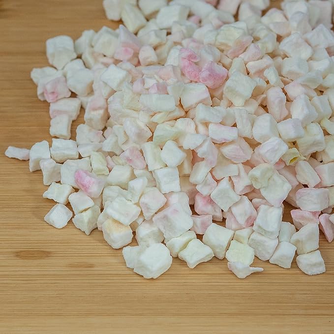 Survival Grocery® Freeze Dried Apples - Non-GMO, Gluten-Free, Unsweetened Diced Apple Pieces - Natural Freeze Dried Fruit For Oatmeal, Granola, Smoothies, Baking Or On-the-go Snacking (8 oz./2 Bags)