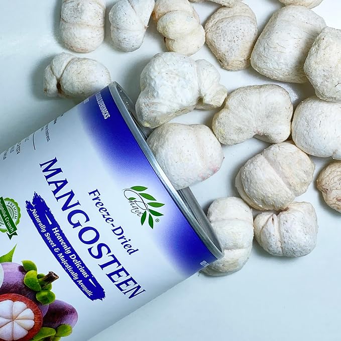 CHAVI Freeze-Dried Mangosteen | Healthy Superfood - No Added Sugars or Preservatives - Non-GMO, Vegan, Gluten-Free | Long Shelf Life | 2 Oz Cans