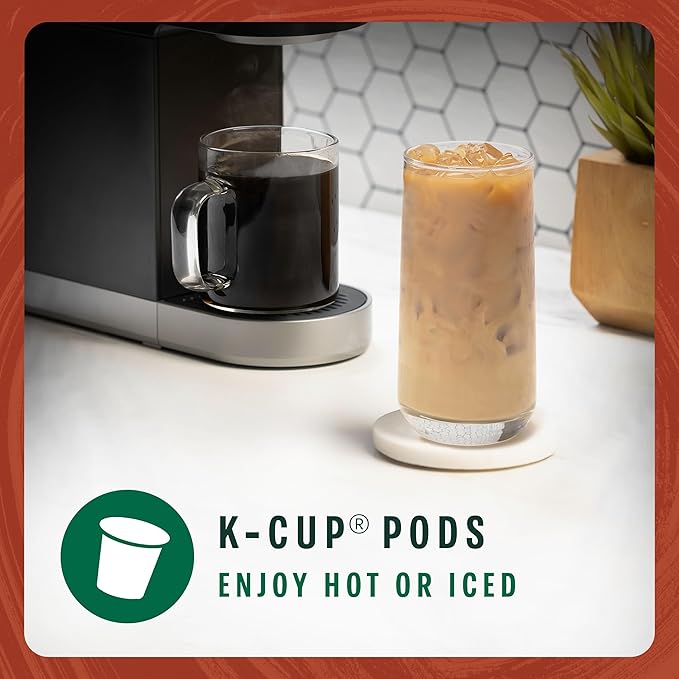Starbucks K-Cup Coffee Pods, Smoked Butterscotch Flavored for Keurig Makers, 100% Arabica, Limited Edition, 1 Box (22)