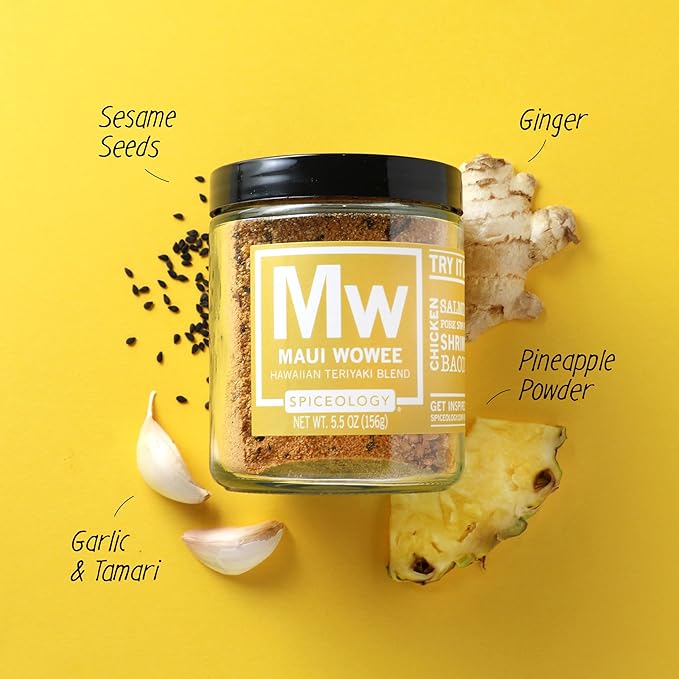 Spiceology ??Sweet Heat Bundle ??Smoky Honey Habanero & Maui Wowee ??BBQ Rub & Seasoning Set for Chicken, Pork, Beef, Steak, Seafood, & Veggies ??Sweet & Spicy Grill Essentials