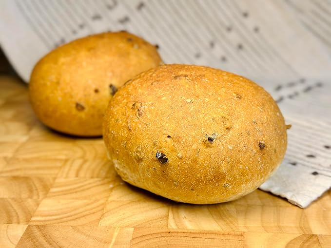 Molibake Italian Focaccia Bread Mix ??Pack of 2 ??Premium Artisan Italian Bread Mix for Bread Machine and Oven ??15 oz ??All-Natural Gourmet Mediterranean Blend with Bell Pepper, Tomato, Onion, Garlic & Herbs ??Easy Homemade Baking