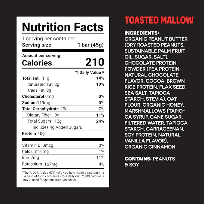 FROPRO Plant Protein Snack Bars - Plant Based Protein Bars, All-Natural, Gluten, Dairy, & Soy Free, High Protein Bars with Low Calories | Sweet Tooth Sampler, 12 Pack
