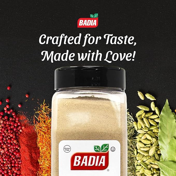 Badia Ground White Pepper, 16 oz ??Smooth, Mellow Heat and Delicate Flavor for Light Sauces, Soups, Poultry and Seafood