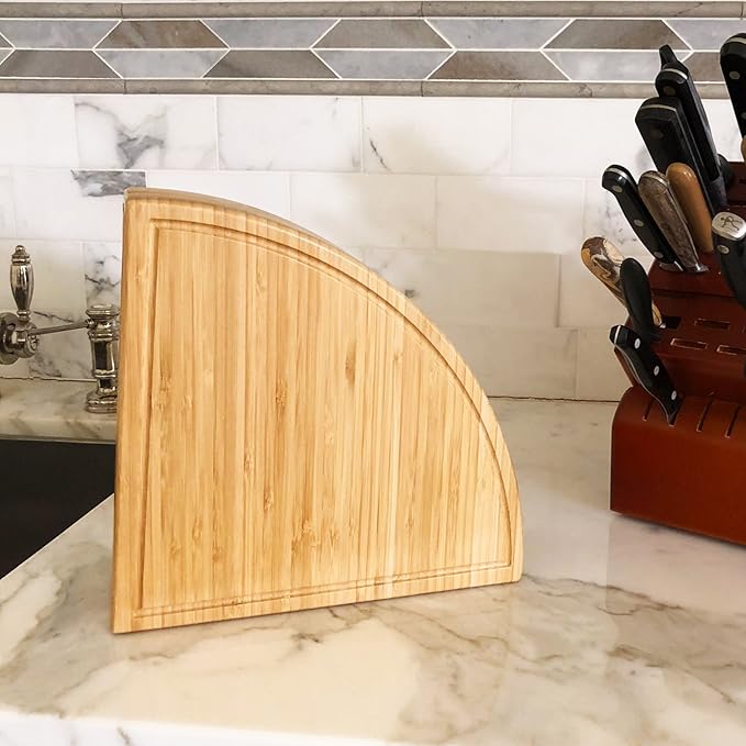 Picnic at Ascot Patented Personalized Monogrammed Engraved Bamboo Cheese/Charcuterie Board with Cheese Knives- Designed & Quality Checked in The USA