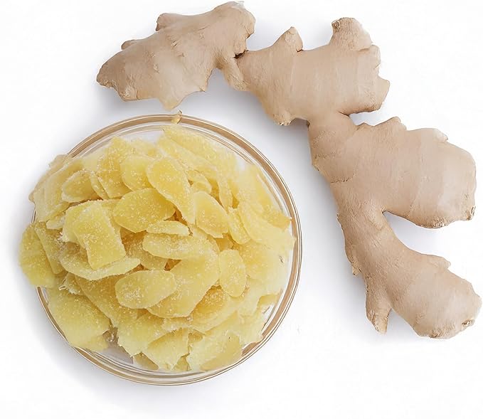 Anna and Sarah Dried Crystallized Ginger Slice in Resealable Bag, 3 Lbs (Pack of 2)