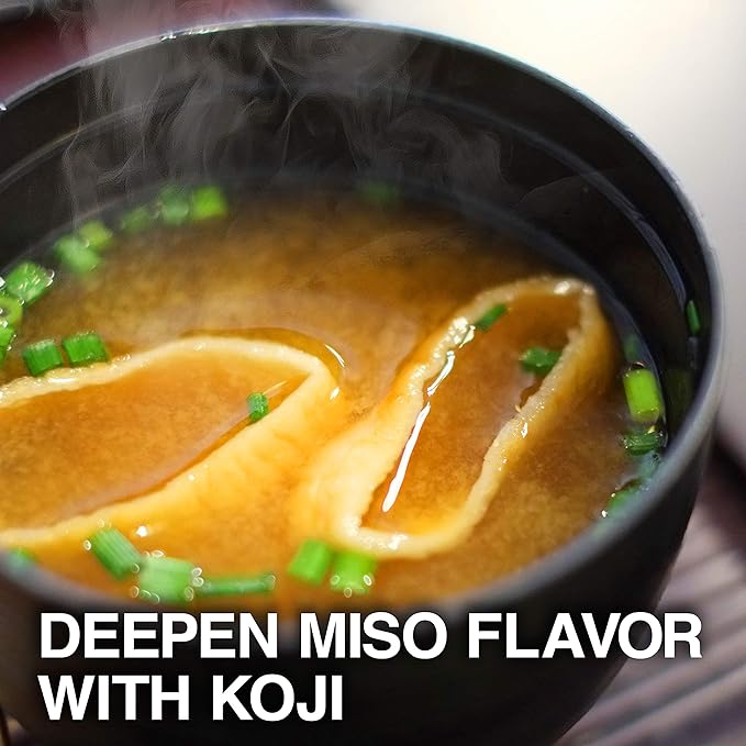 chaganju KOJI -Miso Blend- Japanese traditional all-purpose umami seasoning of rice paste for aging marinade, Naturally Brewed, No Additives 12.3oz