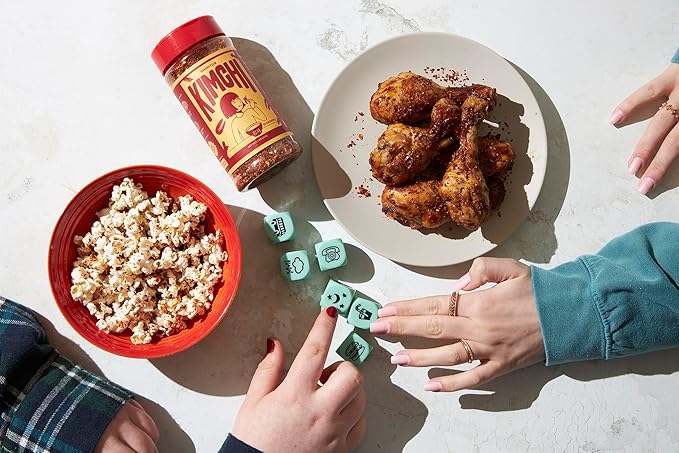 Bakers Club 6.5oz Korean Kimchi Seasoning Powder - Fried Rice, Stir Fry, Popcorn, Ramen Soup, Barbecue Dry Rub for Meats, Pork, Fish, Shrimp & Vegetables - Spicy, Fiery and Tangy Authentic Spice Blend Made with Gochugaru Peppers and Garlic