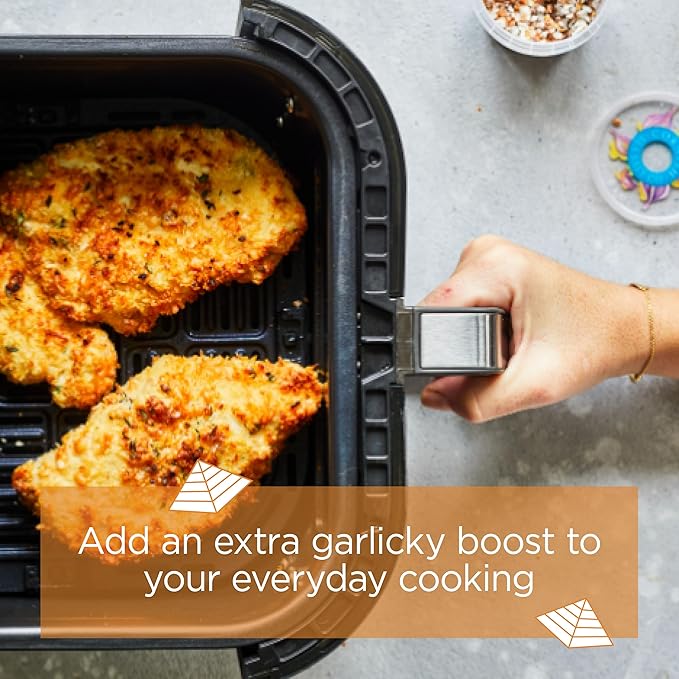 Cornish Sea Salt Really Garlicky Seasoning | Cooking & Hydration | Hand-Harvested in Celtic Waters | 1.9 oz Resealable Tub (Pack of 2)