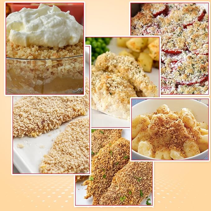 Fusion Select 3 Packs Panko Bread Crumbs - Japanese-Style Toasted Vegan Panko Breadcrumbs for Breading, Frying, Baking - For Fried Chicken & Pork, Baked Pasta, Roasted Vegetables, Tonkatsu