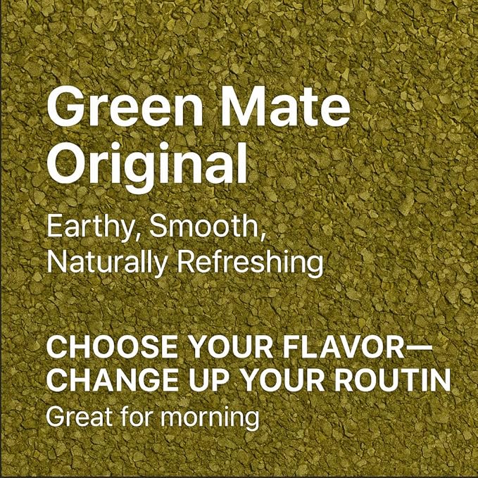 SuperMathe Yerba Mate Powder ??4-Pack (7 Blisters Each, 28 Total) ??Single-Serve Blister Packs ??Original Green Mate Flavor