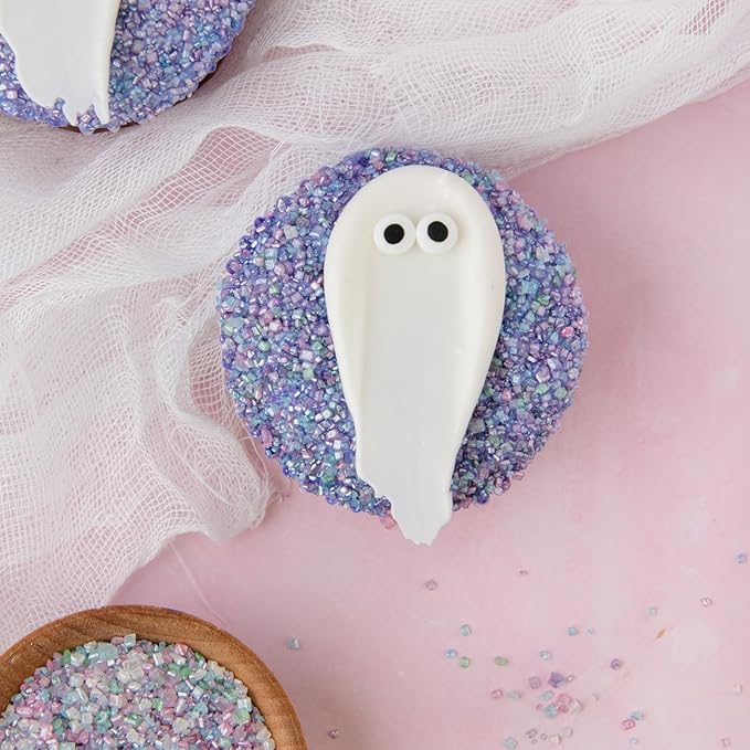 Sweets Indeed Candy Eyeballs, Edible Eyes, Halloween Sprinkles, Perfect for Cake Decorations, Baking, Ice Cream, Cookies, Cupcake Topper 2.92 ounces