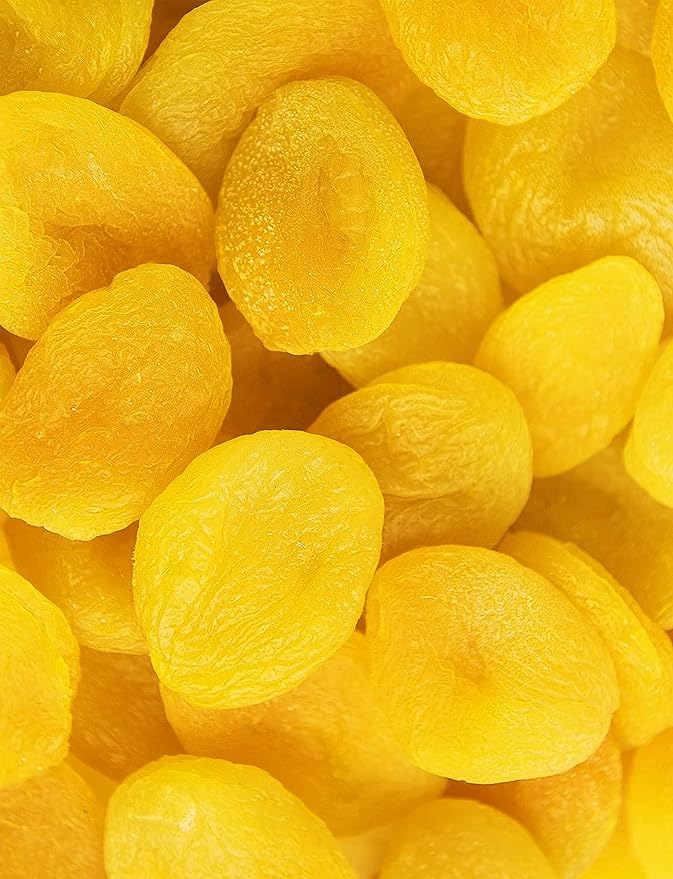 Anna and Sarah Dried Turkish Apricots in Resealable Bag, 3lbs 1 Pack
