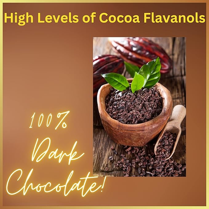 Cacao Nibs Organic - 100% Dark Chocolate Chips - Raw, Unsweetened Cocoa Pieces - 16 Oz - Keto and Vegan Superfood - Healthy Sugar Free Snack or Add to Smoothies or Baking by Pure Natural Miracles