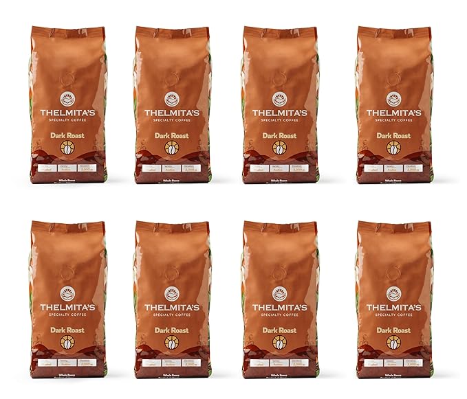 6 lbs ??Dark Roast ??8 Bags ??Dark Roast, Honduran Coffee, Whole Bean ??Single Origin, Single Estate, Specialty Beans ??Intense Flavor with Rich Creamy, Nutty, Smooth Chocolate Notes and Low-Acid ??Freshly Roasted, Yearly Harvested