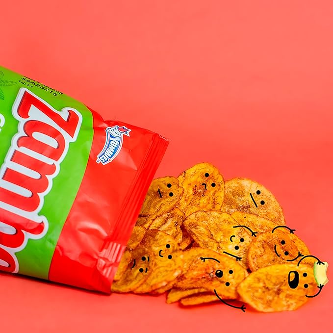 Zambos Plantain Chips Chile Limon (Pack of 12)