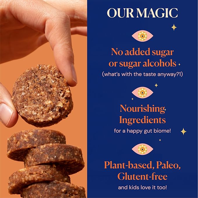 MAGICDATES Date Snack Bites | Coconut Cream Cake – 4 Bags (16 Servings) | Medjool Dates | No Added Sugar | Gluten-Free | Vegan | Paleo | Plant-Based | Healthy Coconut Snack | Clean Ingredients