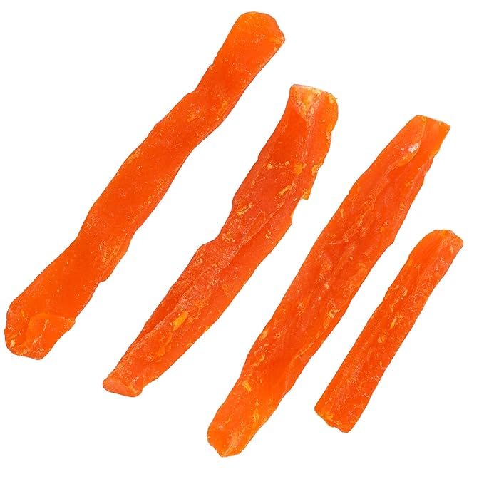 Dried Papaya Spears, 4 Pound Bag, The Hampton Popcorn & Candy Company