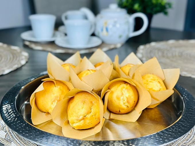 Molibake Vanilla Muffin Mix - Pack of 1 ??Premium Vanilla Muffin Baking Mix for Home Oven and Muffins Maker ??14 oz ??All-Natural Easy-to-Use Mix for Fluffy, Bakery-Style Homemade Muffins
