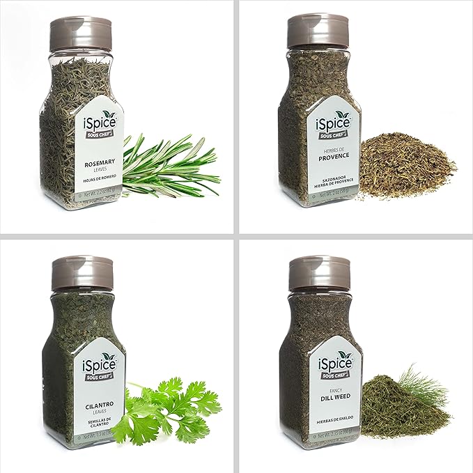 iSpice Spices and Seasonings Sets Starter Kitchen Set for Cooking - Spices Variety Pack Herb, & Seasoning |Gifts Home Basic Spice Set | 24 Pack Starter Spice Gift Set | Fiona
