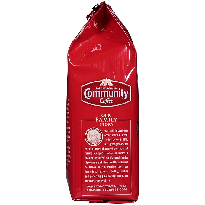 Community Coffee Cafì±?Special Blend 72 Ounces, Medium Dark Roast Ground Coffee, 12 Ounce Bag (Pack of 6)