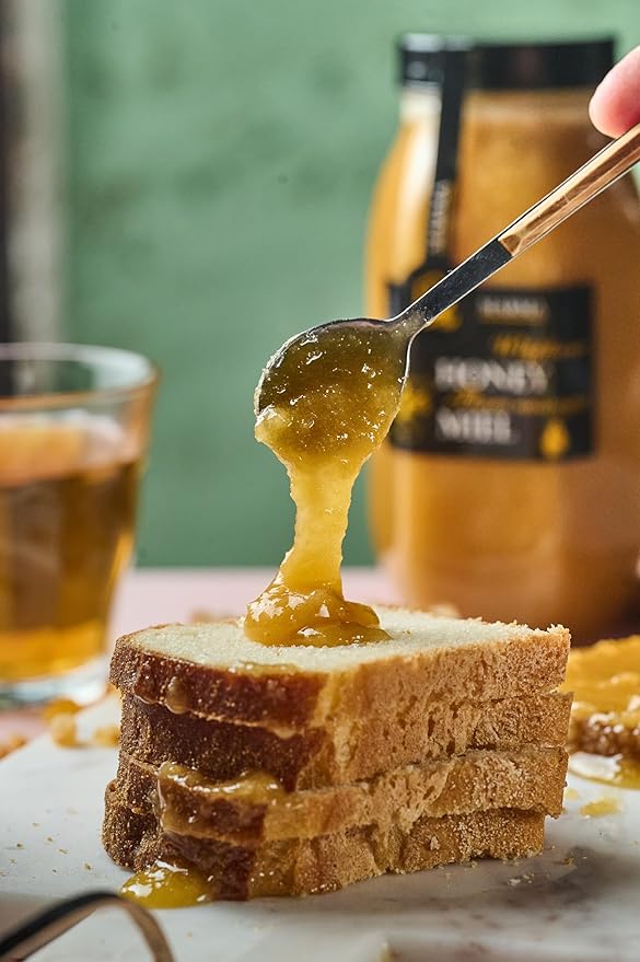 HONIGMA® Marma Wildflower Honey | Authentic Raw Honey from Ukraine | 100% Pure & Unpasteurized | 1000g/35.2oz | May Arrive Crystallized or Partially Crystallized | Pack of 1