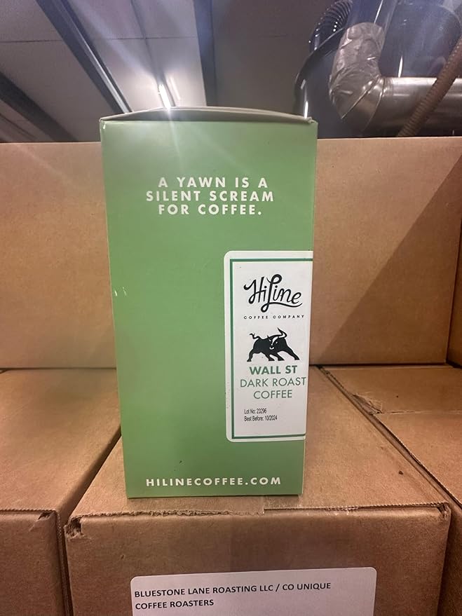 HiLine Espresso Coffee Pods, Dark Roast Coffee, 20 Count (Pack of 1), Single Cup Espresso Capsules, Compatible with Nespresso Original Brewers