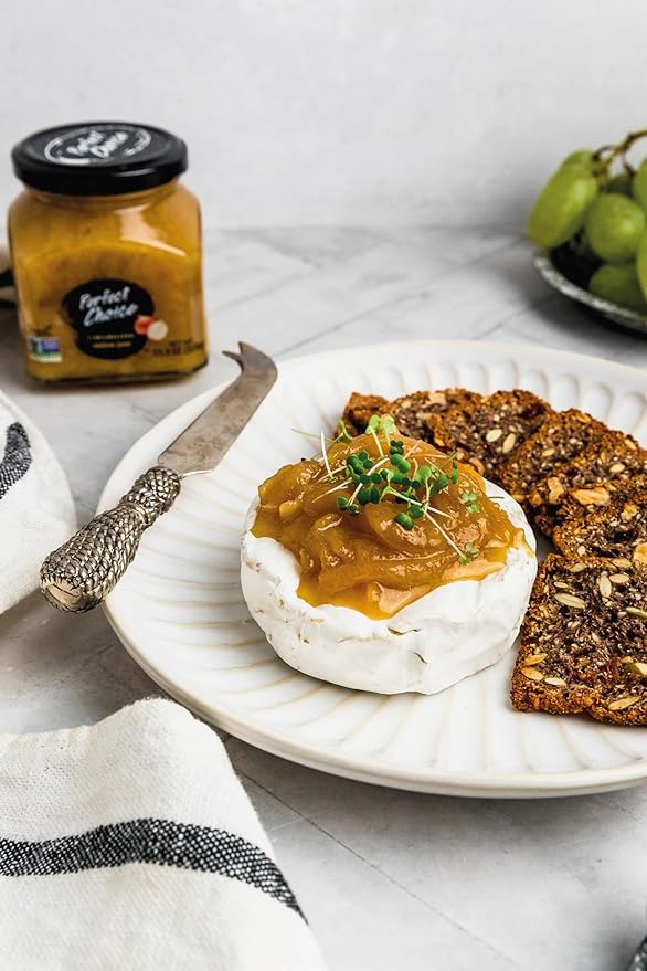 Perfect Choice Caramelized Onion - Delicious Spread on Burgers, Meats, Cheeses & More - Ready-to-eat - 11.3 oz (Pack of 3)