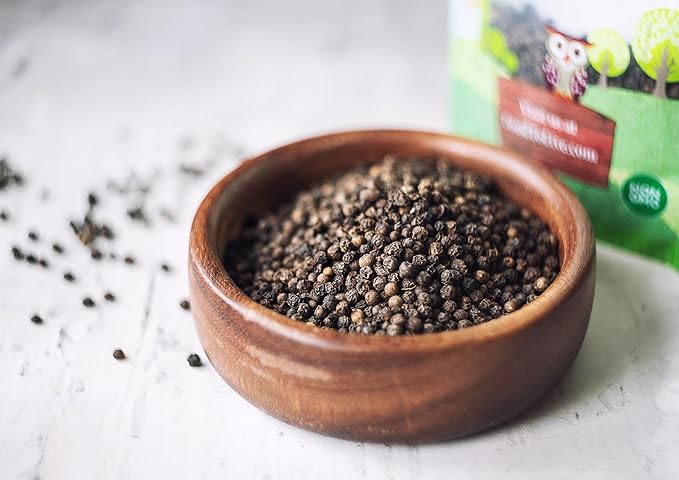 Food to Live - Organic Black Pepper, 7 Pounds - Whole Dried Peppercorns, Non-GMO, Kosher, Vegan, Bulk, Great for Spicing and Seasoning, Perfect for Grinder Refill