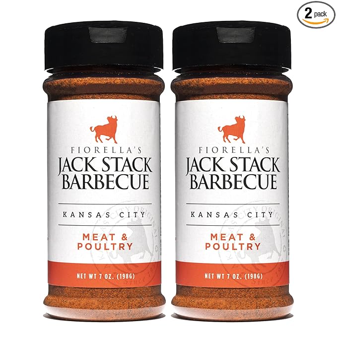 Jack Stack Barbeque Meat & Poultry Rub - 7oz - Pack of 2