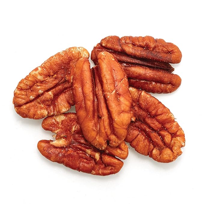 Yupik Organic Raw Pecans, 2.2 lb (35.2 oz), Pack of 6, Kosher, Gluten-Free, Non-GMO, Vegan, Raw Nuts, Unsalted, Unroasted, Oil-Free, Crunchy, Source of Fiber, Healthy Snacks, For Baking & Cooking