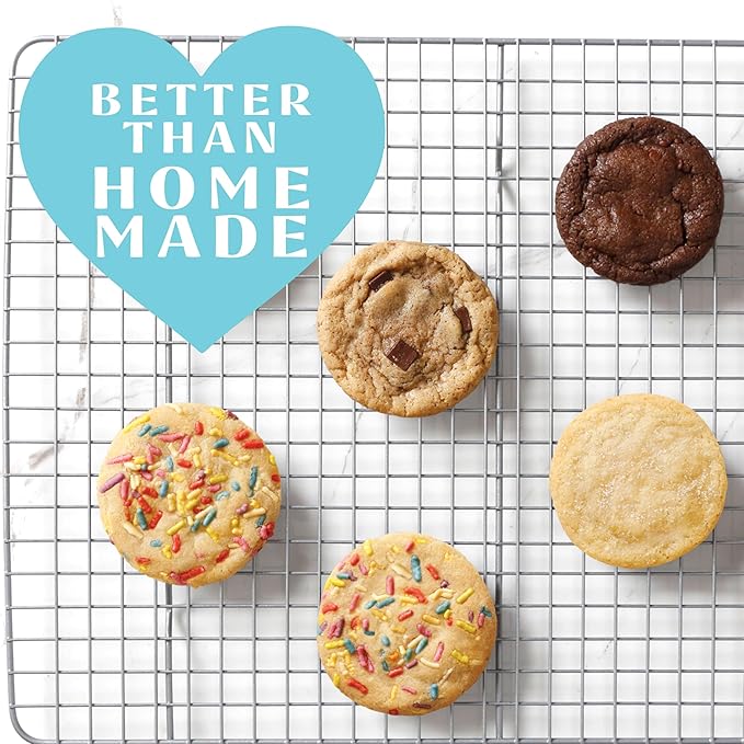 My Better Batch, Chocolate Chip and Double Chocolate Cookie Mix Variety Pack, Simple Cookie Recipe, Chocolate Cookies, Makes 64 Large Cookies, Non GMO, Kosher, 16oz (Pack of 4)