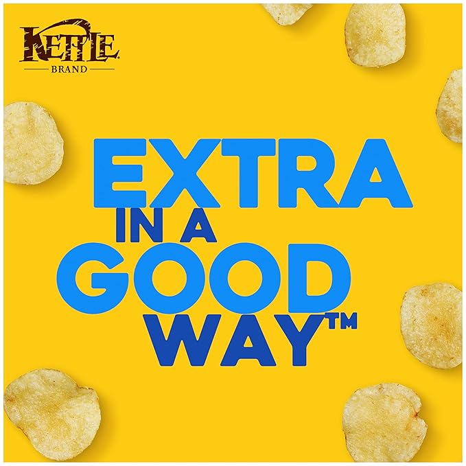Kettle Brand Potato Chips, Honey Dijon Kettle Chips, 7.5 Oz (Pack of 12)