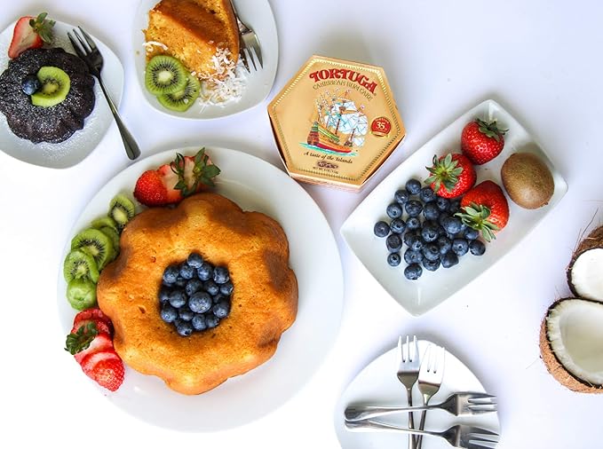 TORTUGA Caribbean Rum Cake Mix – - The Perfect Premium Gourmet Gift , 4 Ounce (Pack of 6)