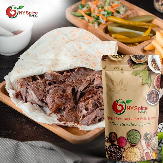 NY Spice Shop Lamb Gyro Greek Seasoning Blend - Savory Herb & Spice Mix for Cooking – Gyros Grek Seasonings Spices (6 Oz)