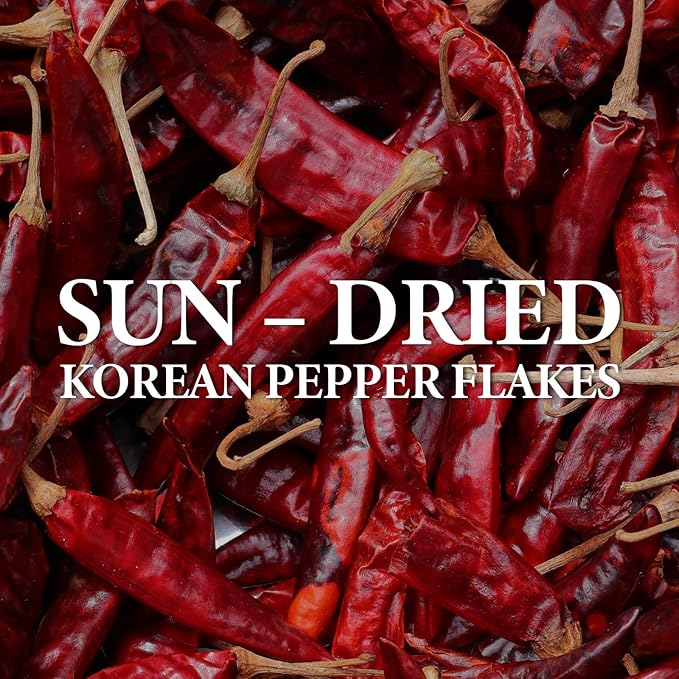 Wang Sun-Dried Fine Gochugaru, Red Pepper Flakes, Chilli Powder, 7.05 Ounce