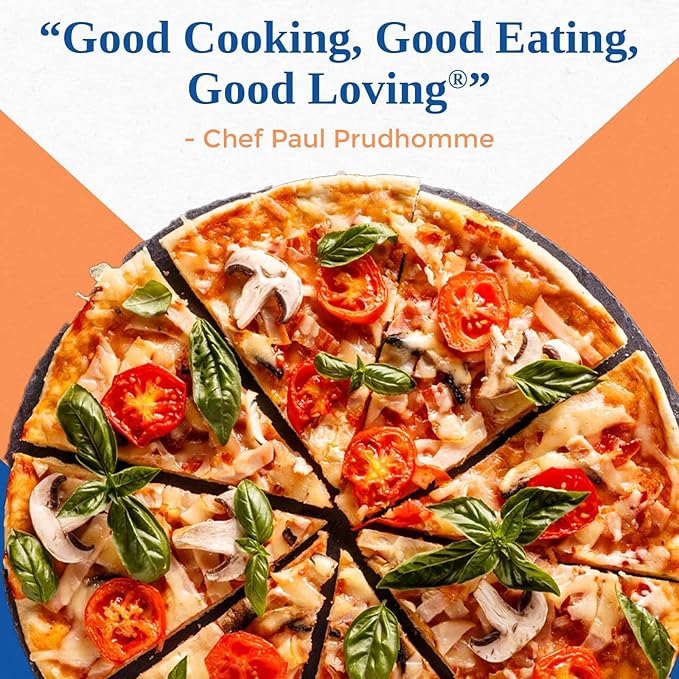 Chef Paul Prudhomme's Herbal Pizza and Pasta Magic Seasoning - Parmesan Cheese, Italian Herbs & Spices - No Salt & MSG-Free - Ideal for Pizza, Pasta, Soups, Salads, & More - 16oz (Pack of 1)