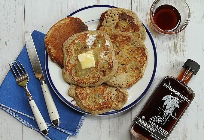 Runamok Coffee Infused Maple Syrup - Authentic & Real Vermont Maple Syrup | Make Your Ultimate Coffee-Milk | Breakfast | 8.45 Fl Oz (250mL)