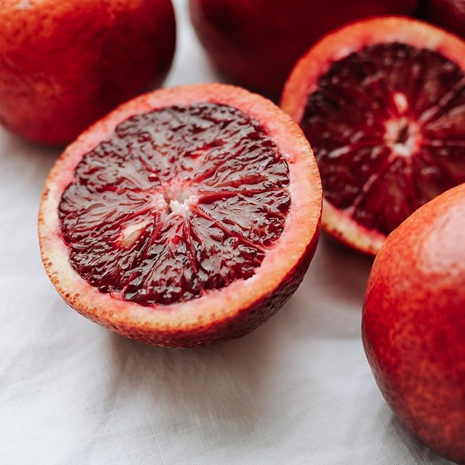 Dehydrated Dried Blood Orange Slices | 45 + Slices | 100% Natural | Blood Orange Wheels For Cocktails, Wreath Making, Tea, Cakes, Decoration | Oranges For Cocktails |3.5 oz,100 Grams| Drink Botanicals