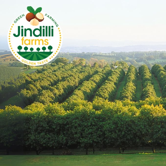 Jindilli Farms Macadamia Nut Cooking Oil- Australian Pure Cold Pressed, Unrefined, Natural Cooking Oil, High Smoke Point for Frying, Non GMO, Vegan, Keto Friendly and Gluten Free (64 fl oz)