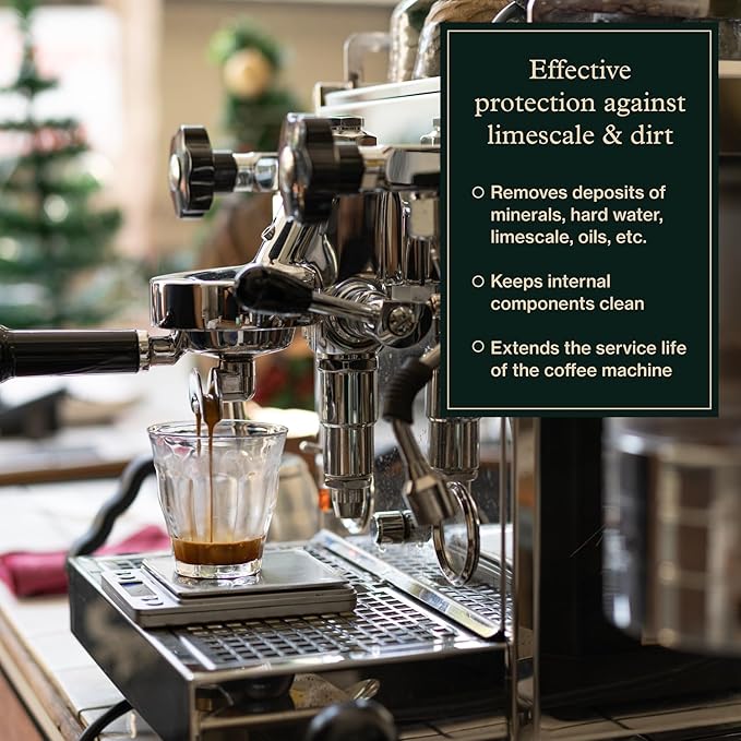 Cleaning tablets for fully automatic coffee machines - Highly effective tablets for all coffee machines e.g. Miele, Breville, Nespresso I environmentally friendly cleaner