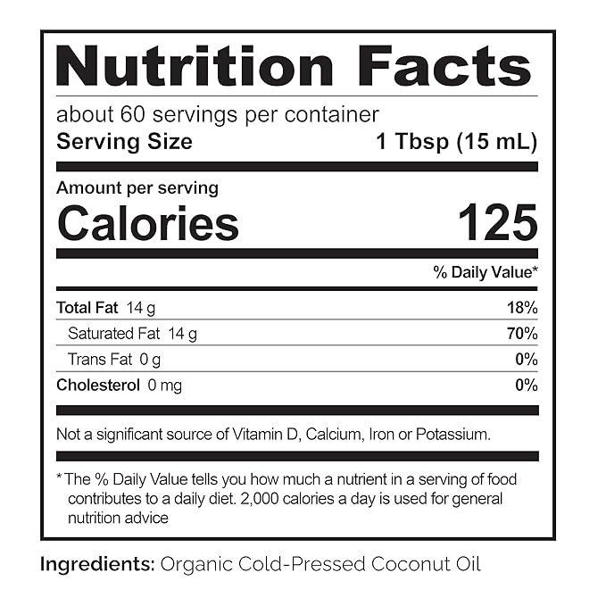 NATURELO Coconut Oil - Multi-Purpose Extra Virgin Coconut Oil for Skin, Organic Oil for Cooking, Unrefined Oil for Hair 32 oz (Pack of 2)